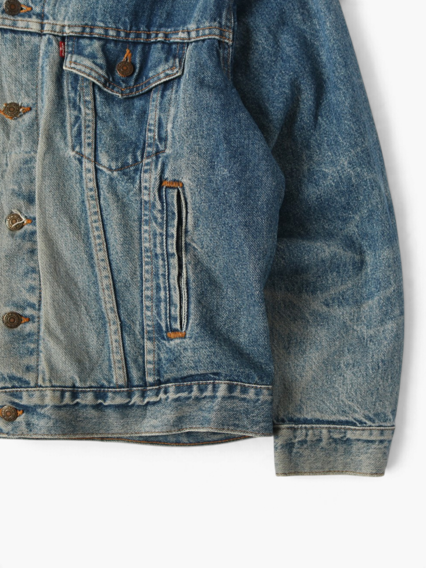 Vintage Denim Trucker Jacket