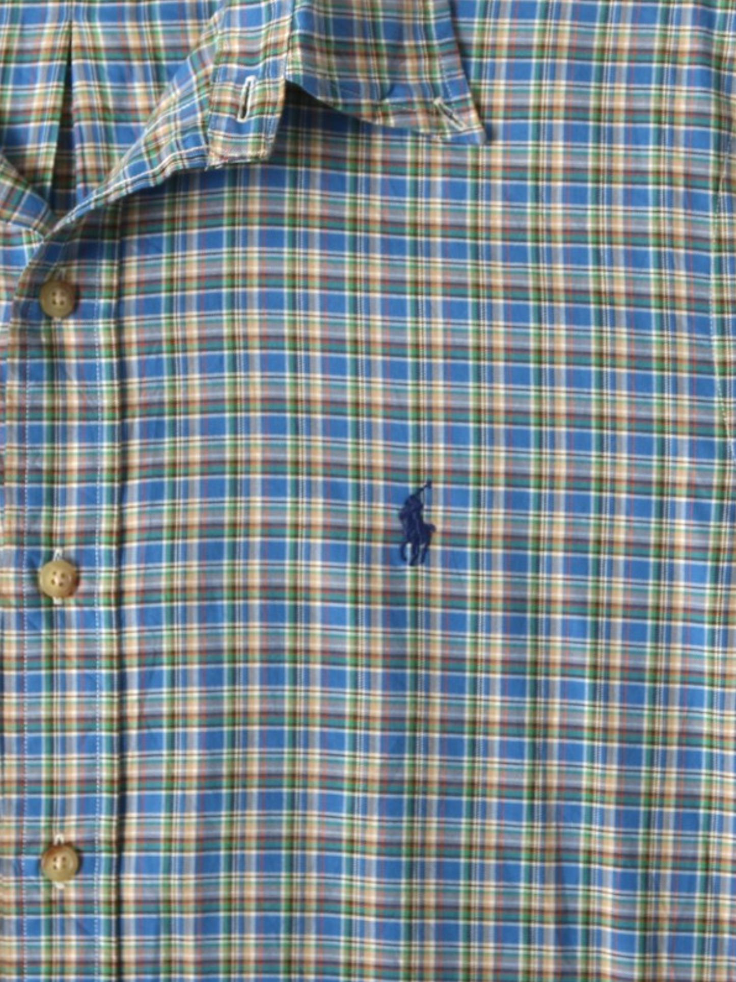 Vintage Shirt - Blue Check