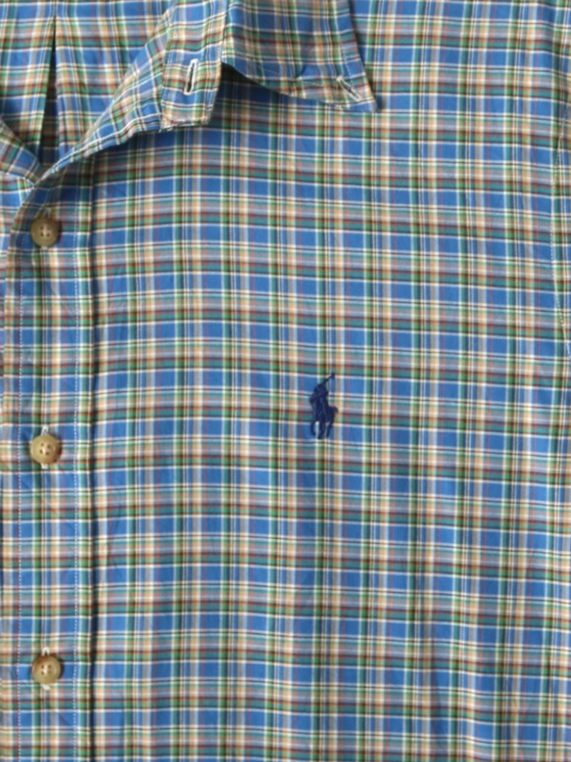 Vintage Shirt - Blue Check