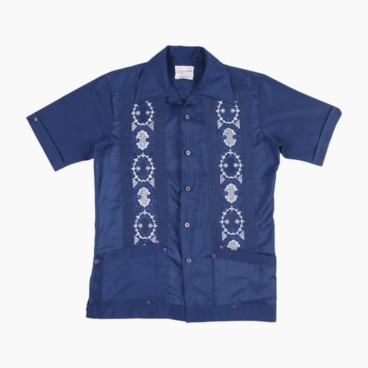 Vintage Cuban Guayabera Shirt