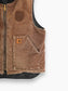 Lined Vest - Brown