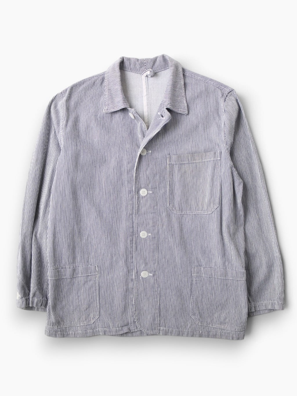 Vintage Chore Jacket - Hickory Stripe