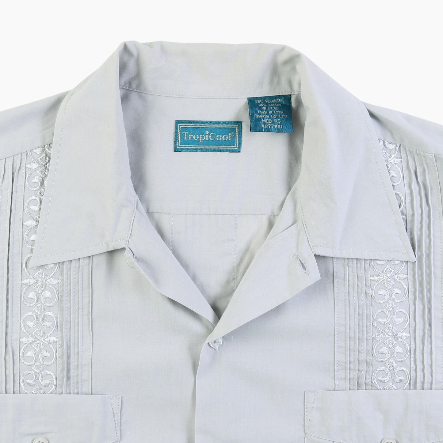 Vintage Cuban Guayabera Shirt