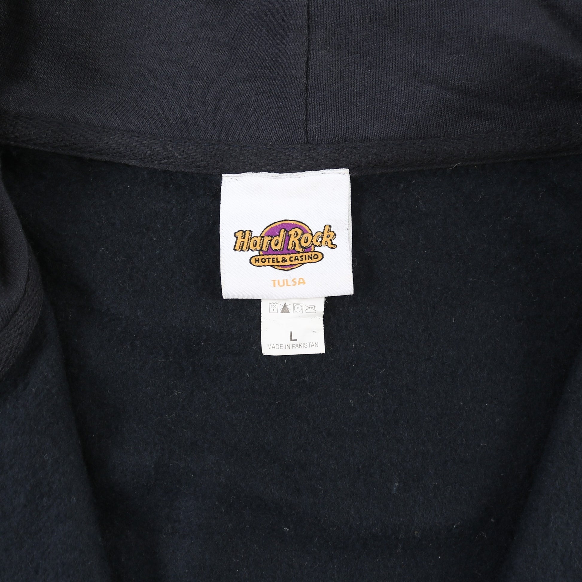 Hard Rock 'Tulsa' Hooded Sweatshirt - Navy
