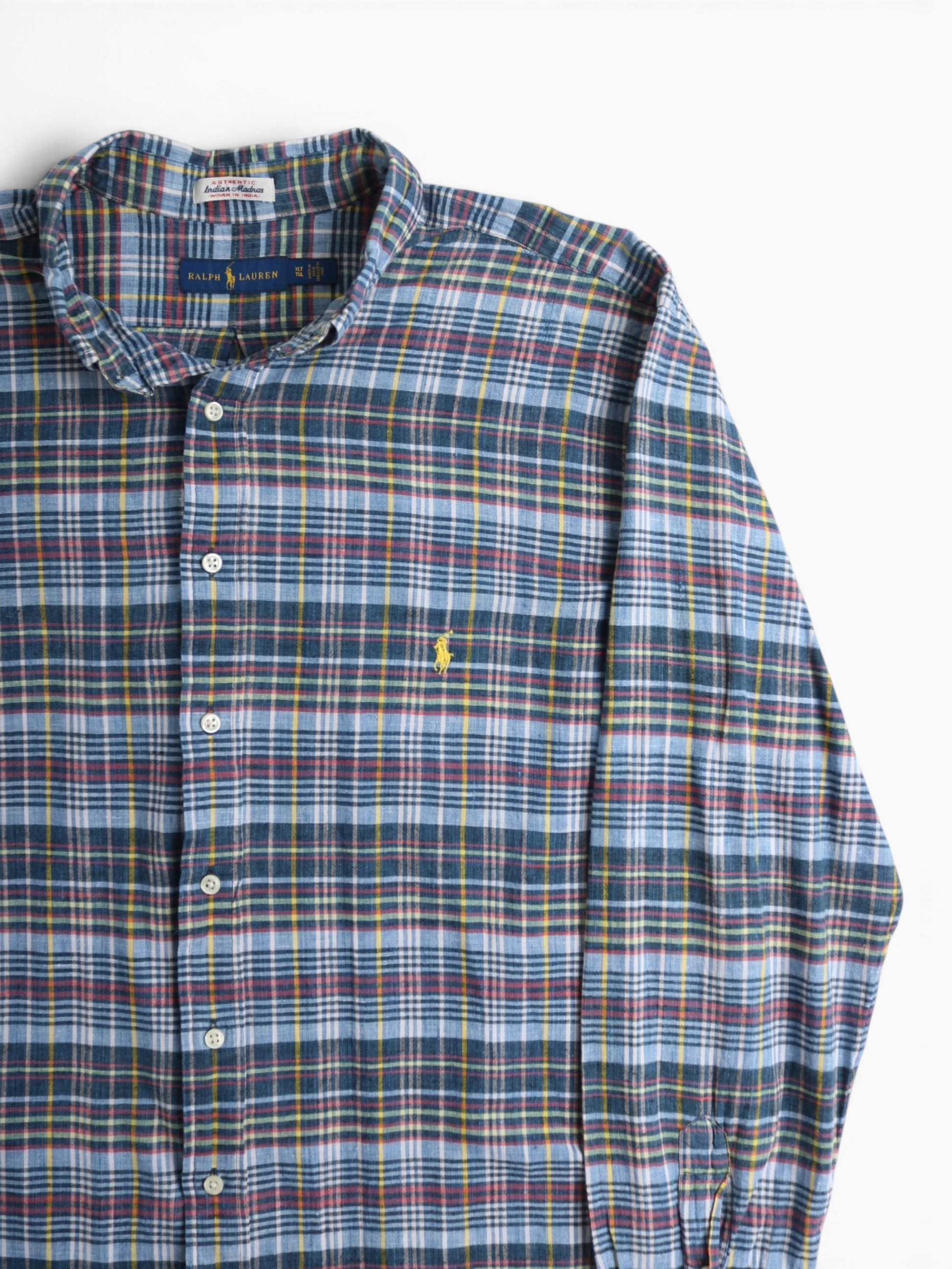 Vintage Shirt - Blue Check