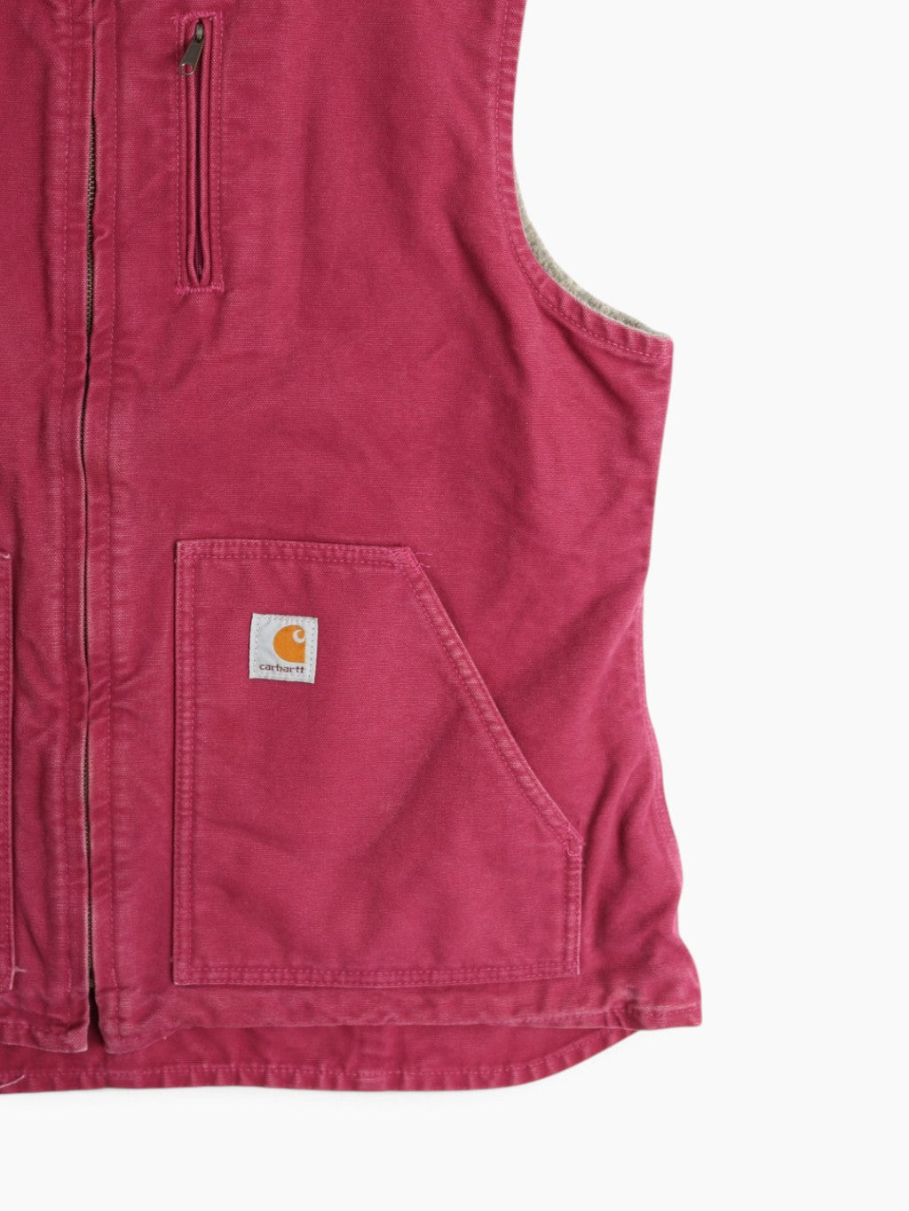 Lined Vest - Pink