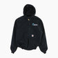 Hooded Active Jacket - Black