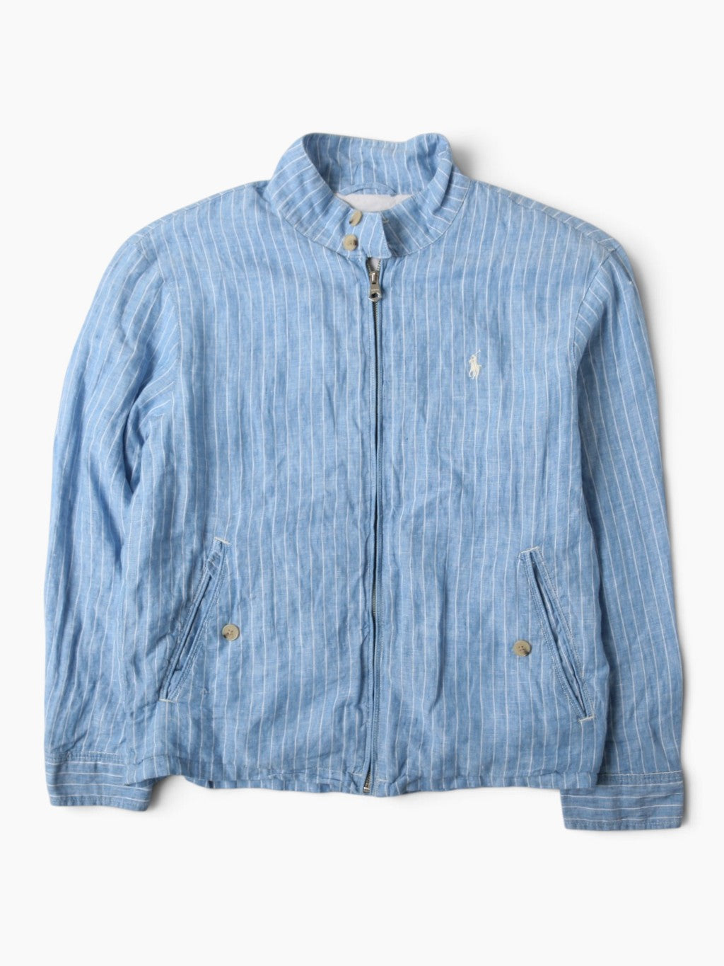 Vintage Harrington Jacket - Blue Stripe