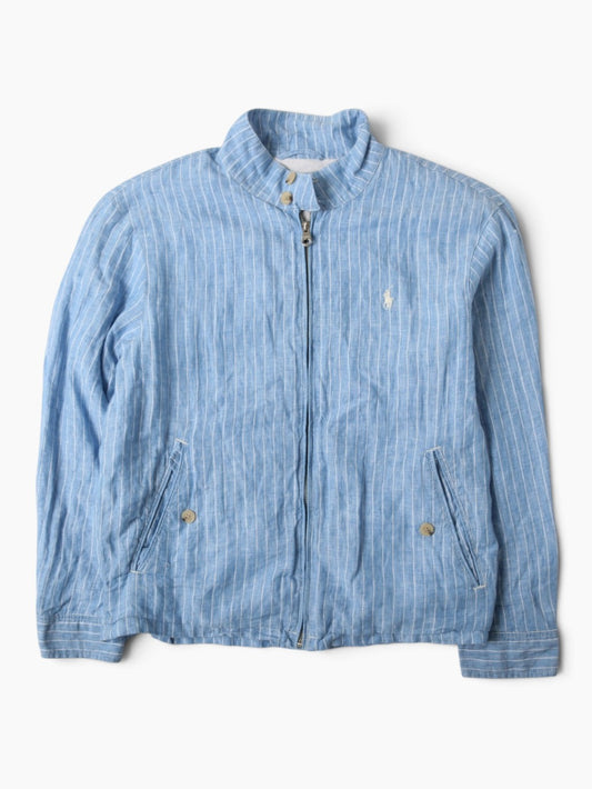Vintage Harrington Jacket - Blue Stripe