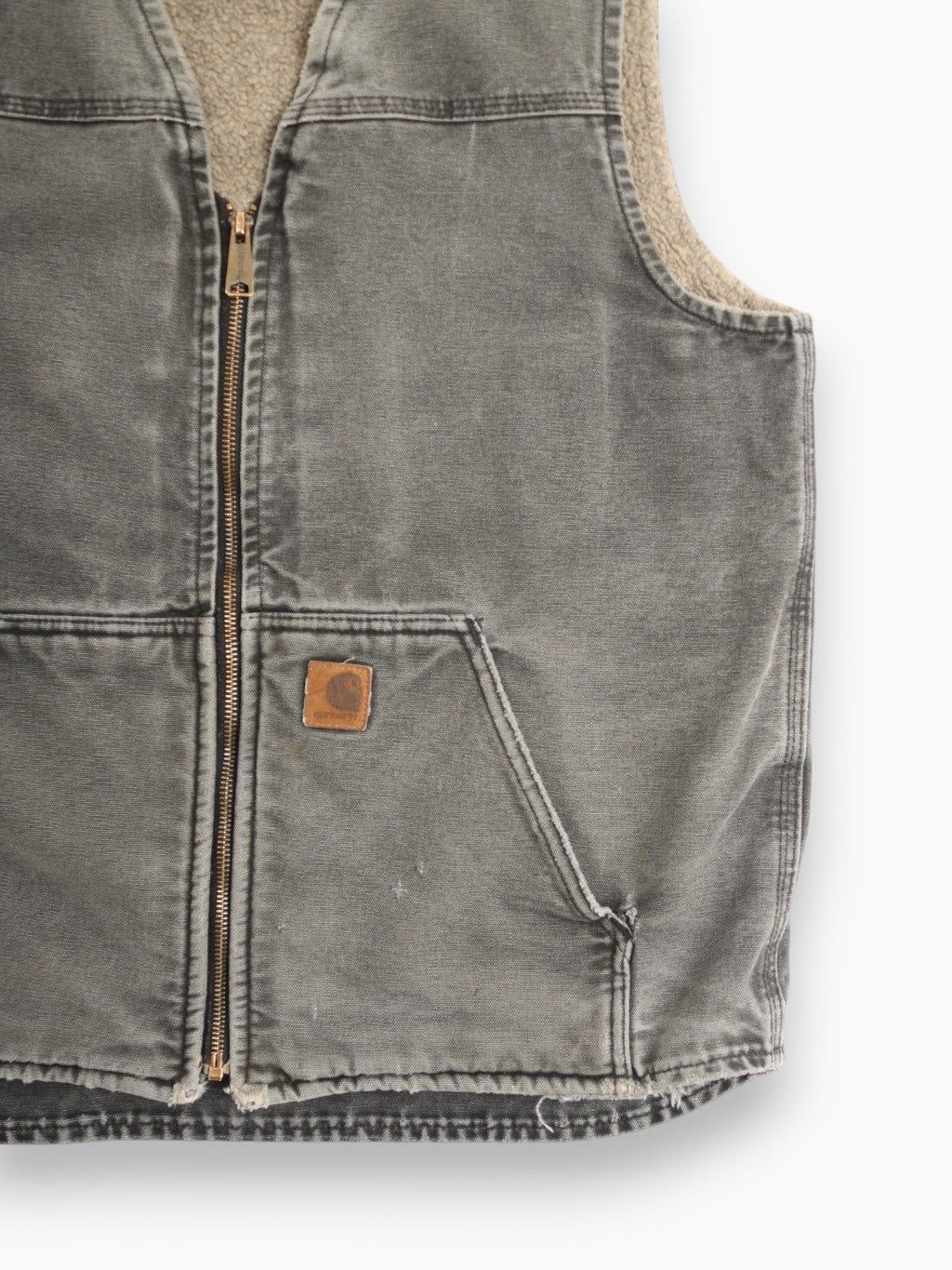 Lined Vest - Grey