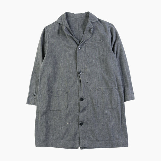 Vintage Salt & Pepper Shop Coat