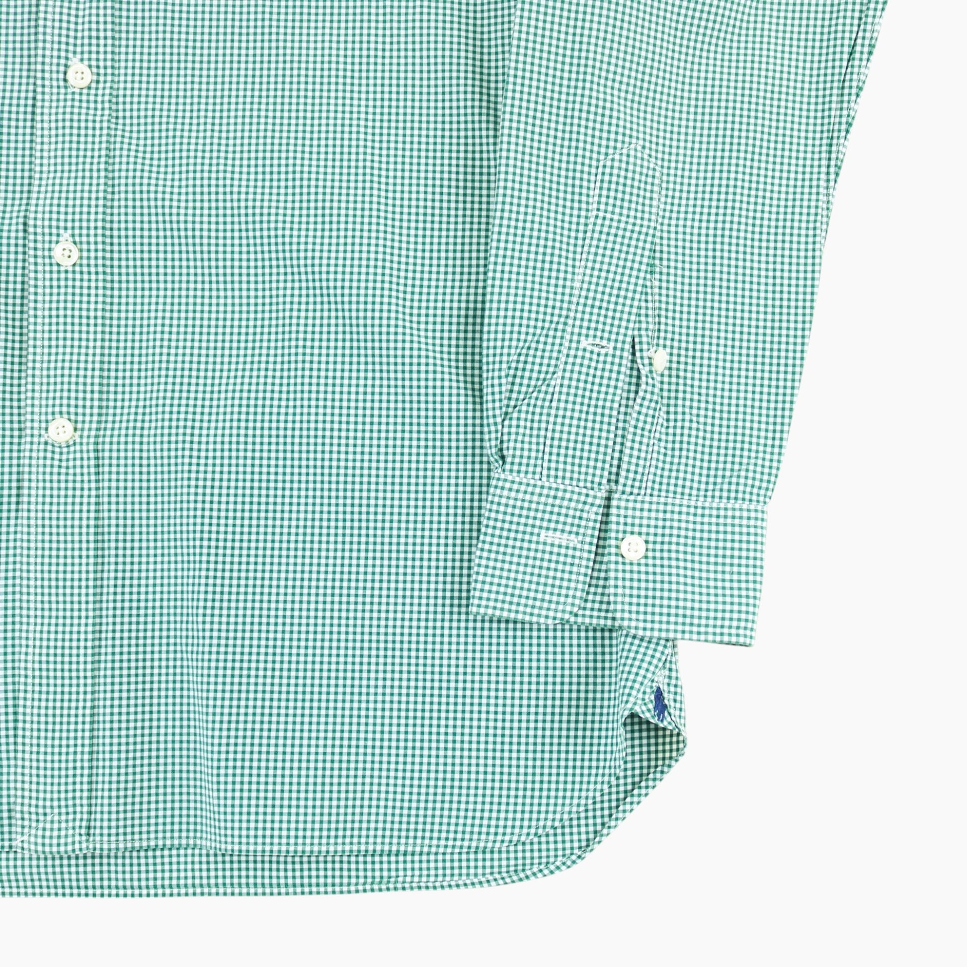 Vintage Shirt - Green Check