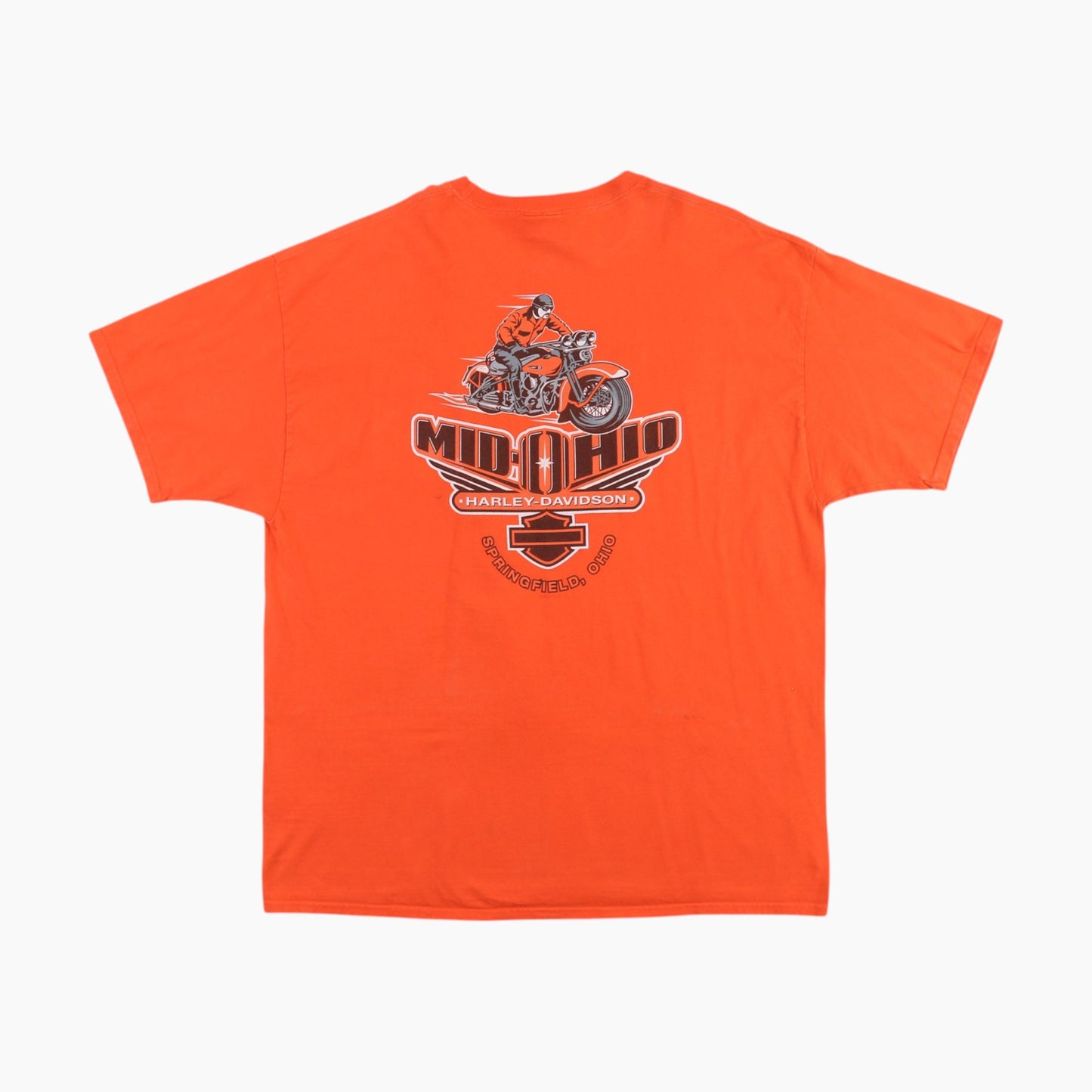 'Mid Ohio' T-shirt - Orange