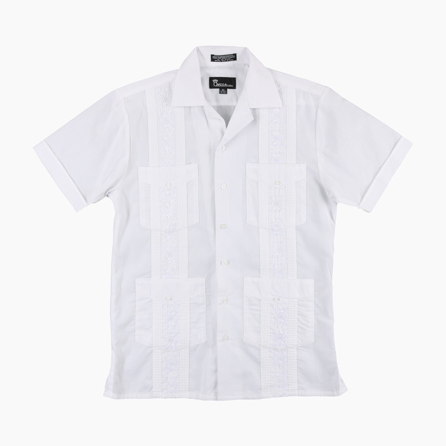 Vintage Cuban Guayabera Shirt