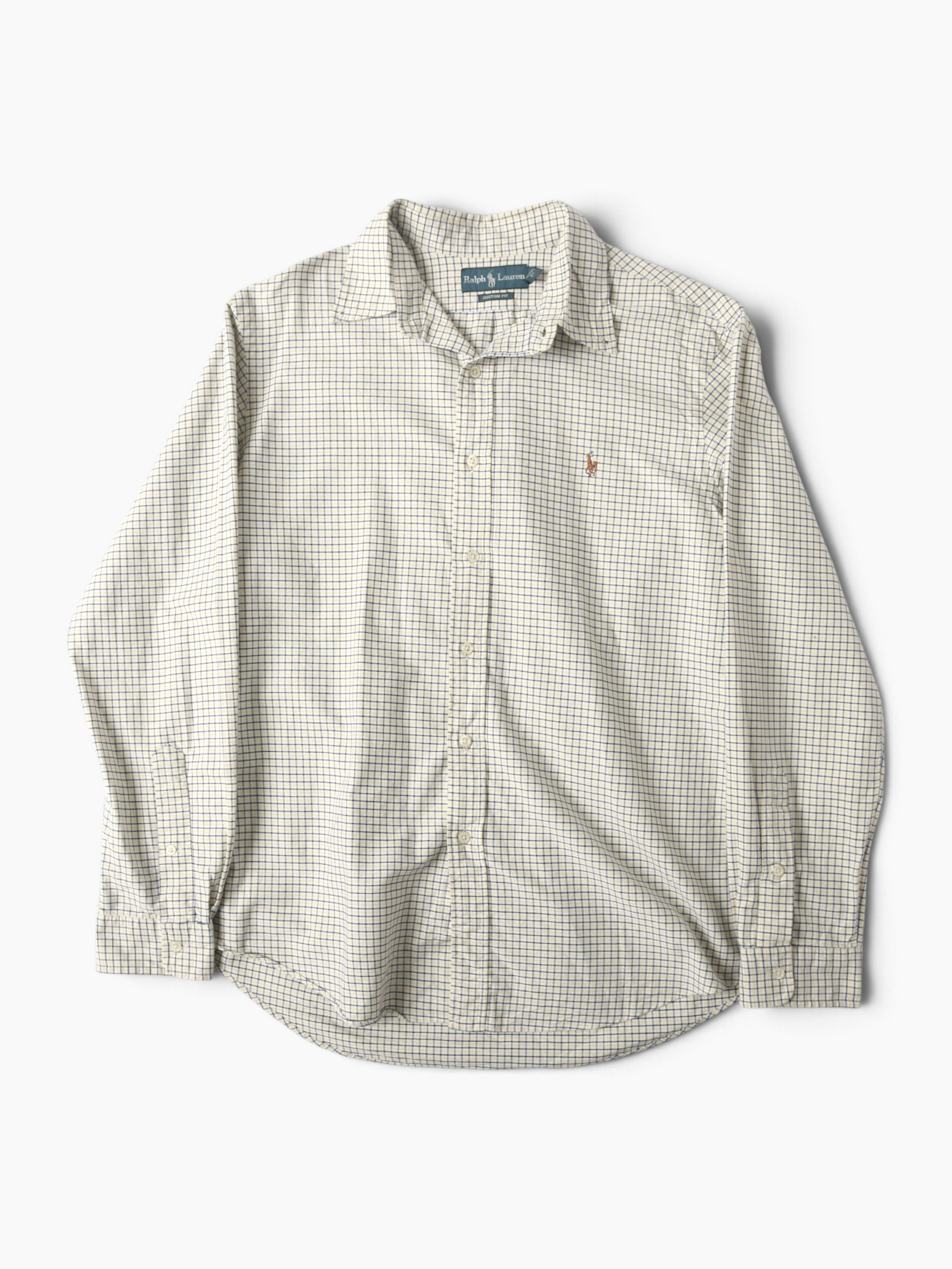 Vintage Shirt - White Check