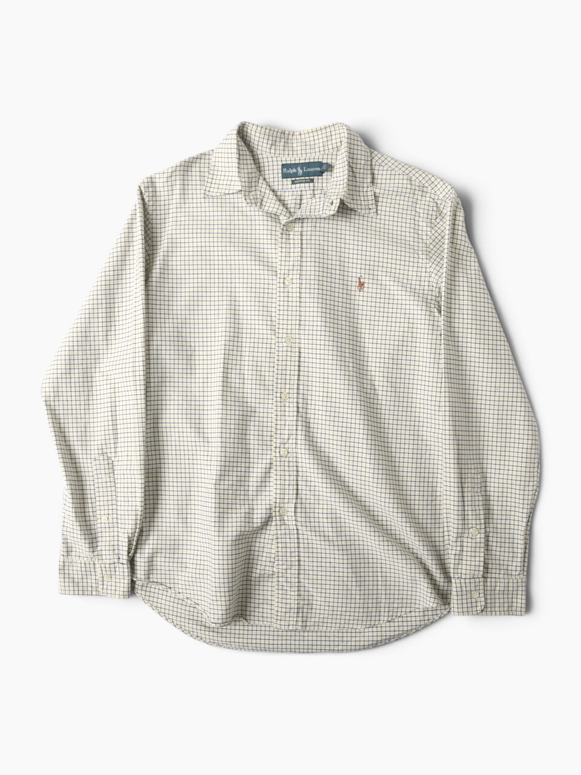 Vintage Shirt - White Check