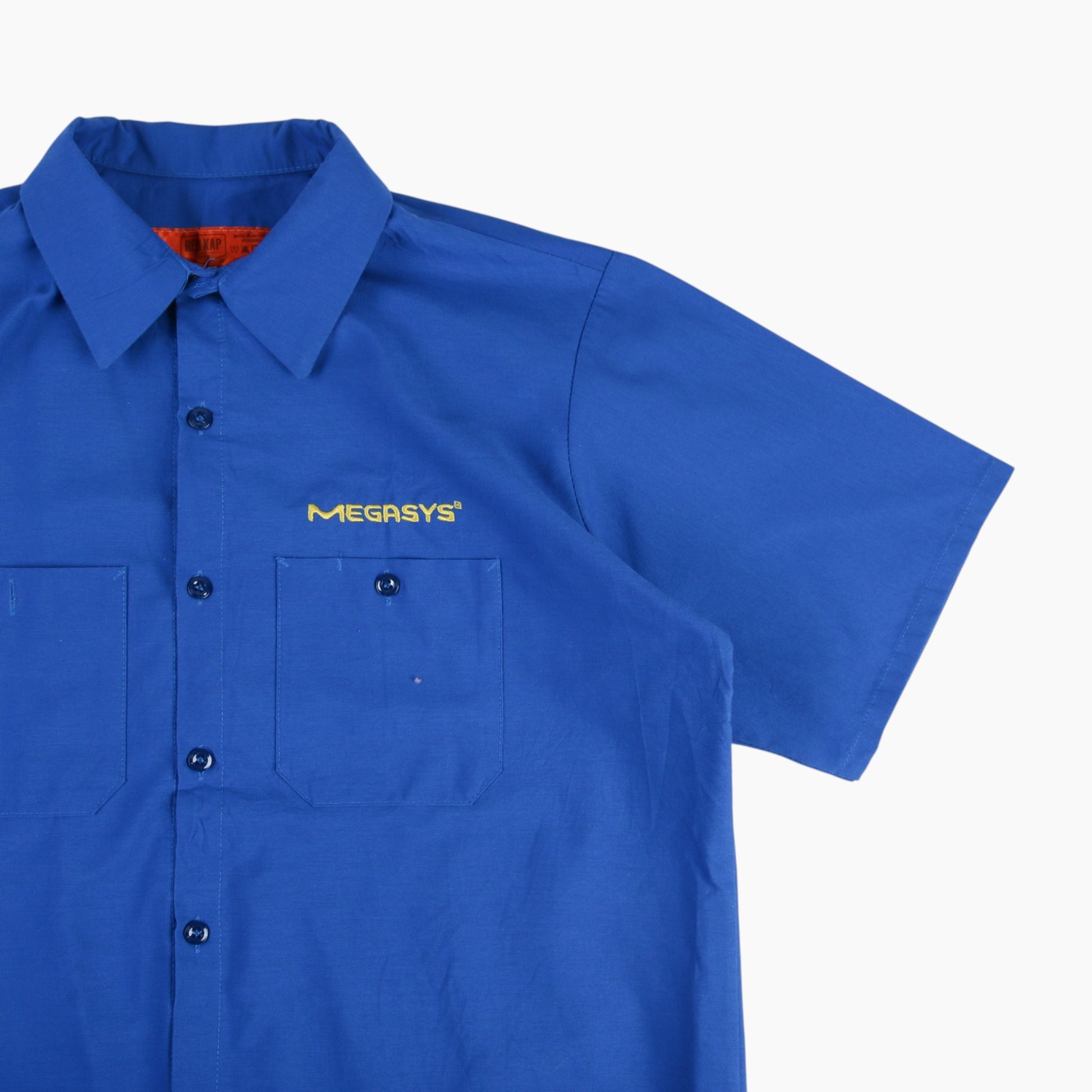 'Megasy's' Vintage Garage Shirt - Blue