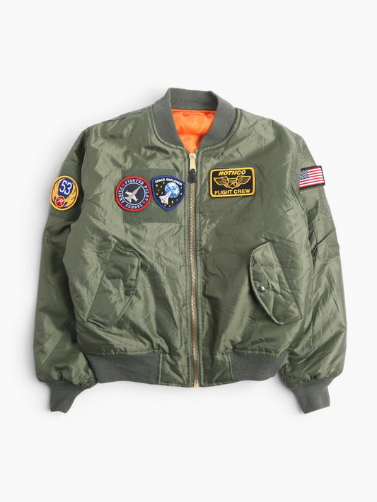 Vintage 'Rothco Flight Crew' MA-1 Bomber Jacket