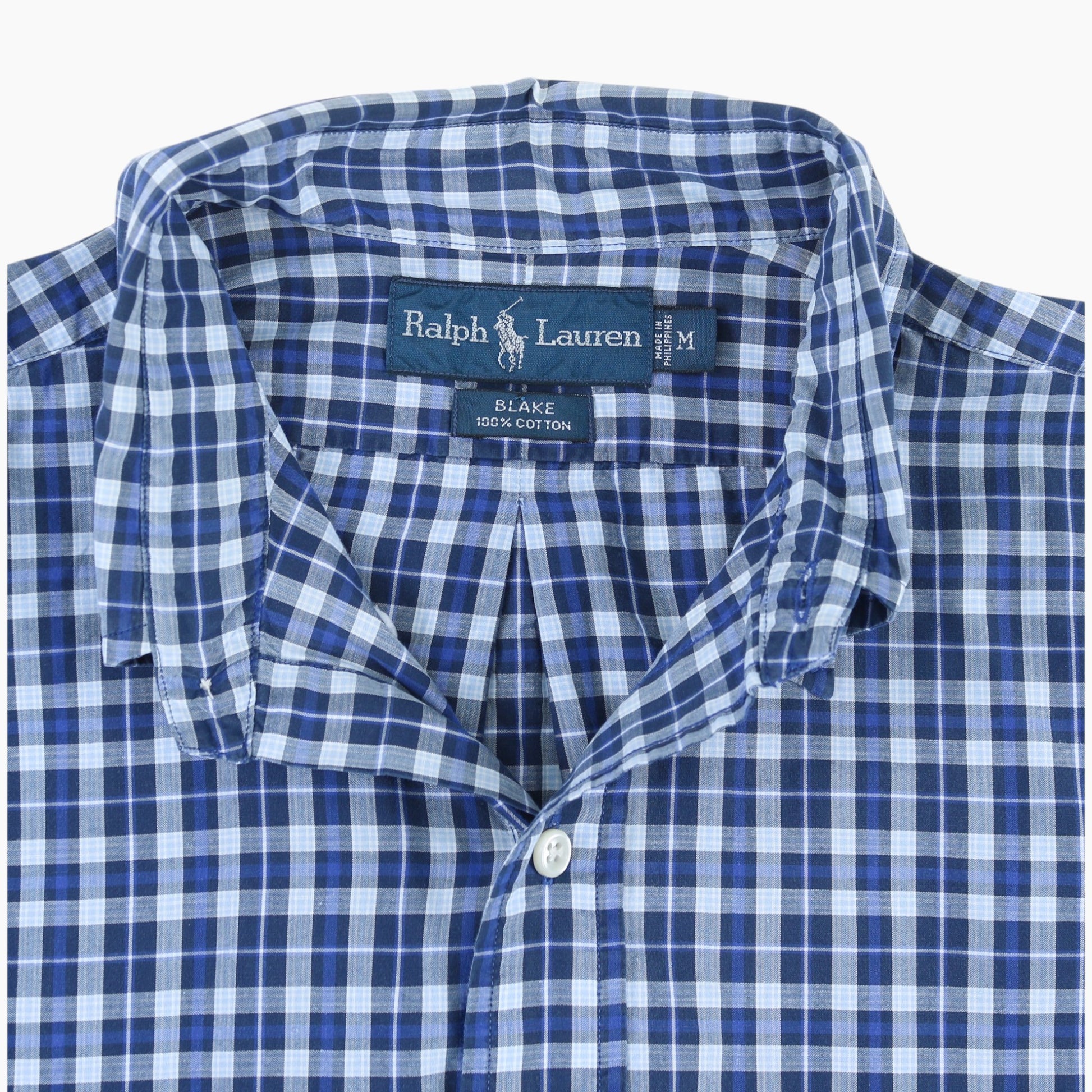 Vintage Shirt - Blue Check