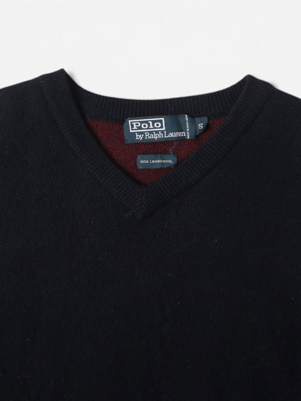 Lambs Wool Knit V-Neck