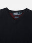 Lambs Wool Knit V-Neck