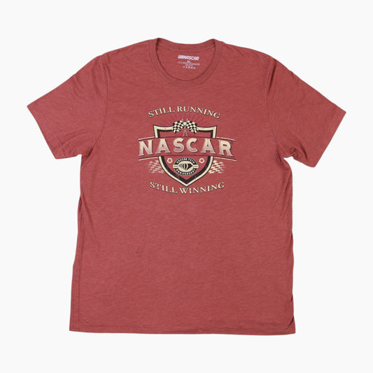 Vintage 'Still Running' T-shirt - Red