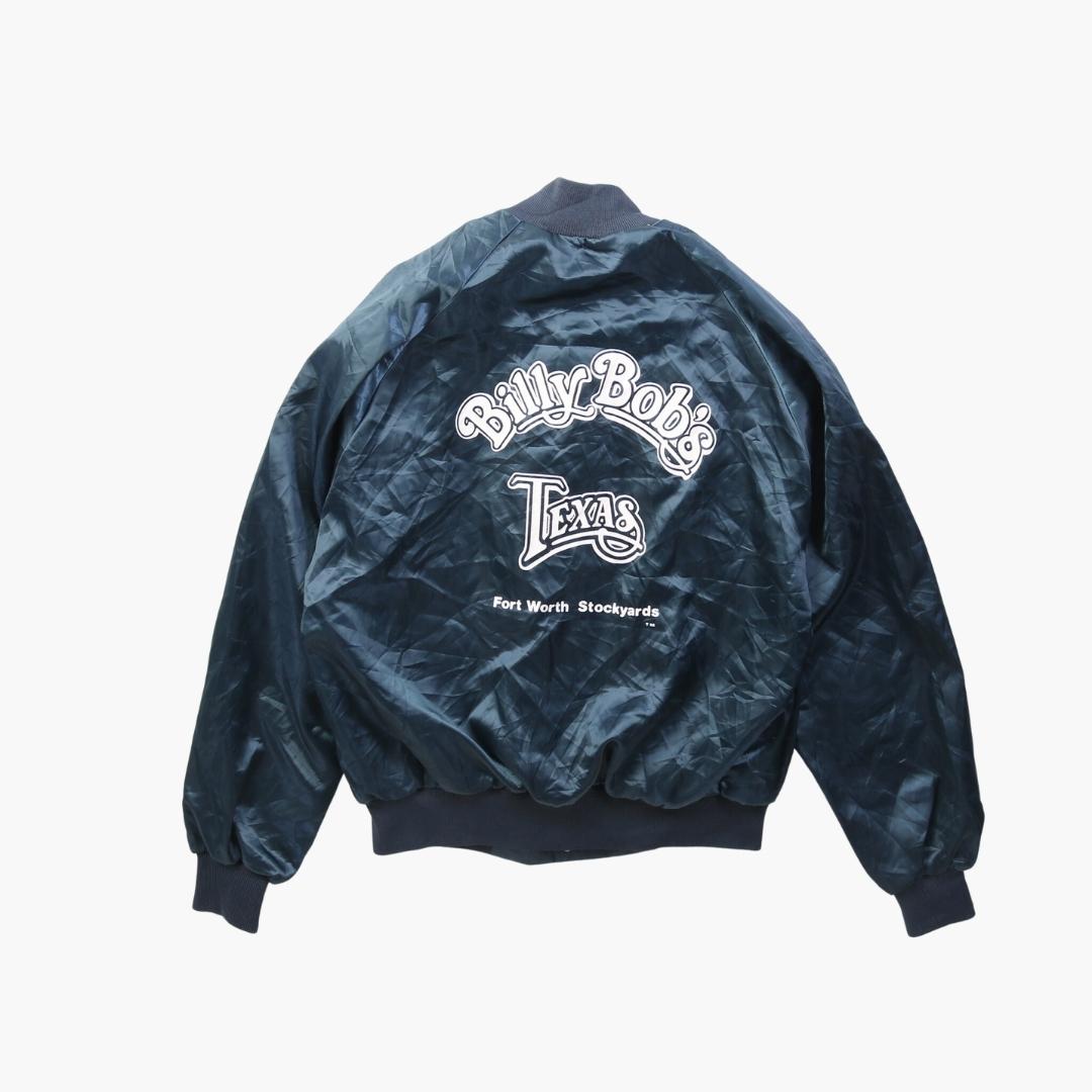 Vintage 'Billy Bobs Texas' Satin Bomber Jacket - American Madness