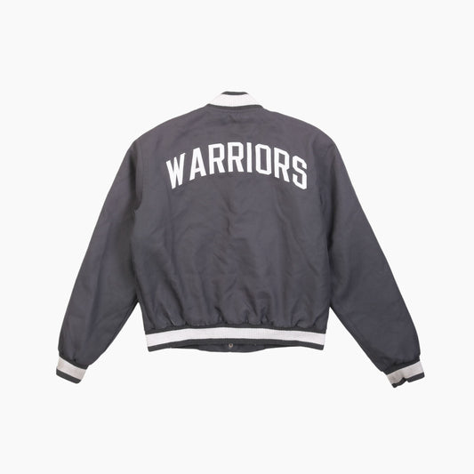 Vintage 'Warriors' Satin Bomber Jacket - American Madness
