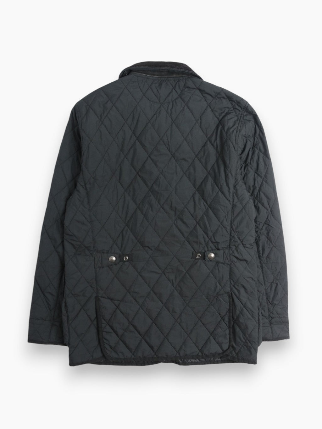Vintage Quilted Hunting Jacket - Black