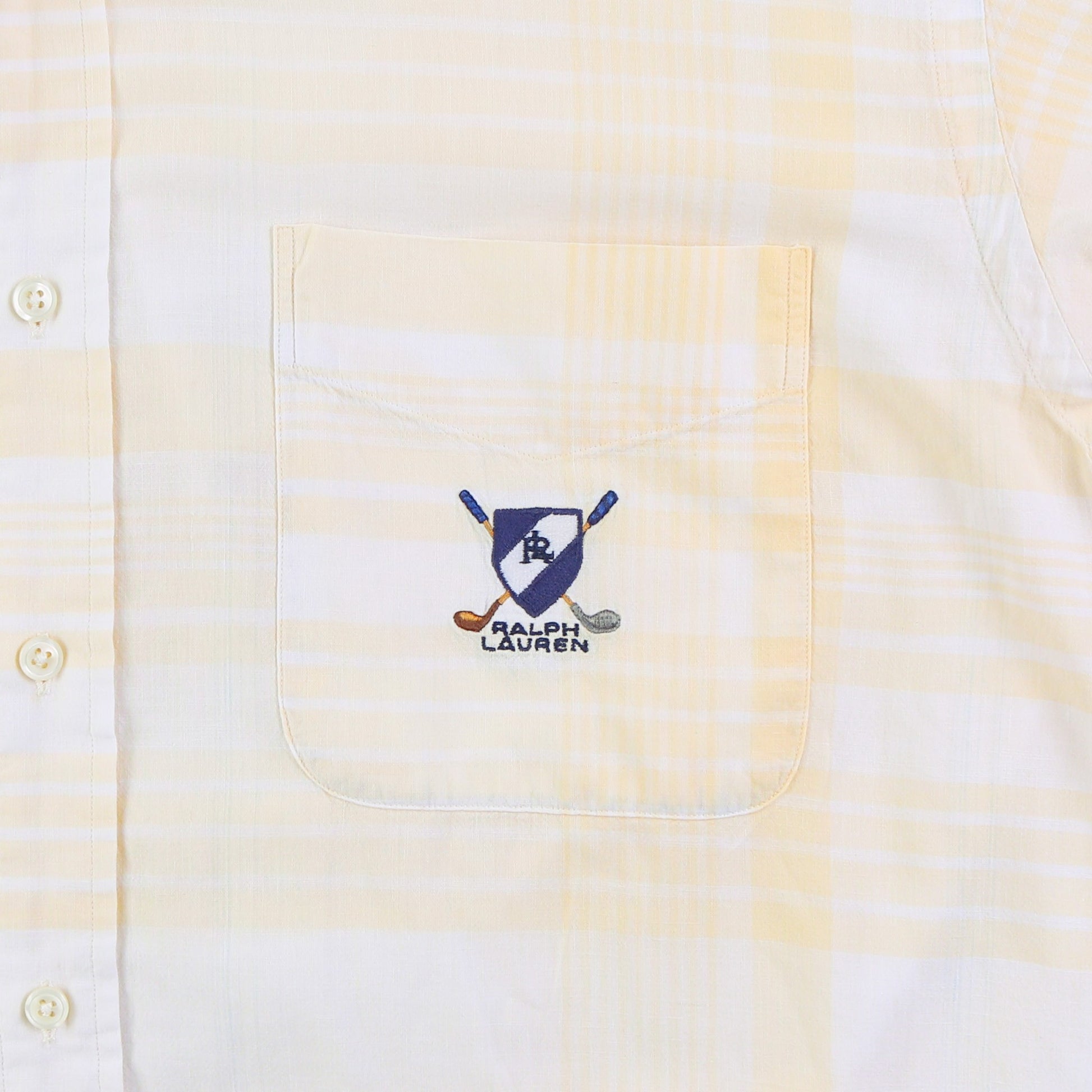 Vintage Shirt - Yellow Check