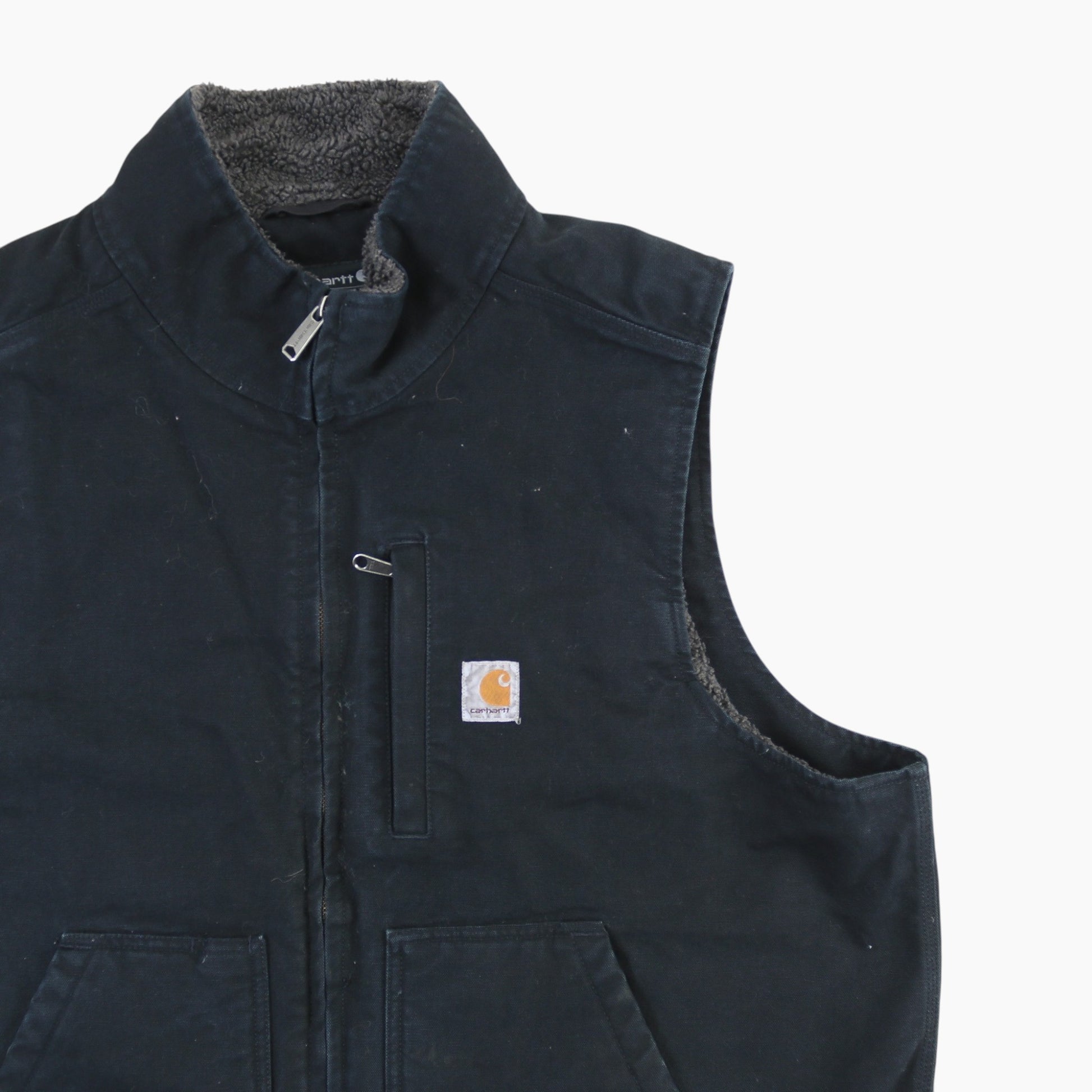 Lined Vest - Black
