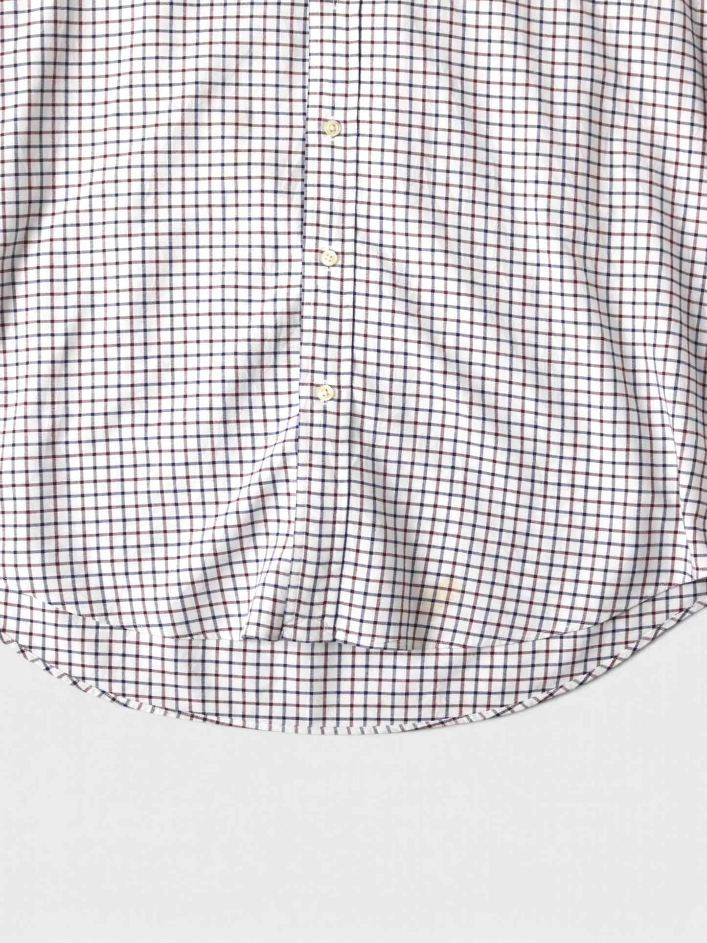 Vintage Shirt - White Check