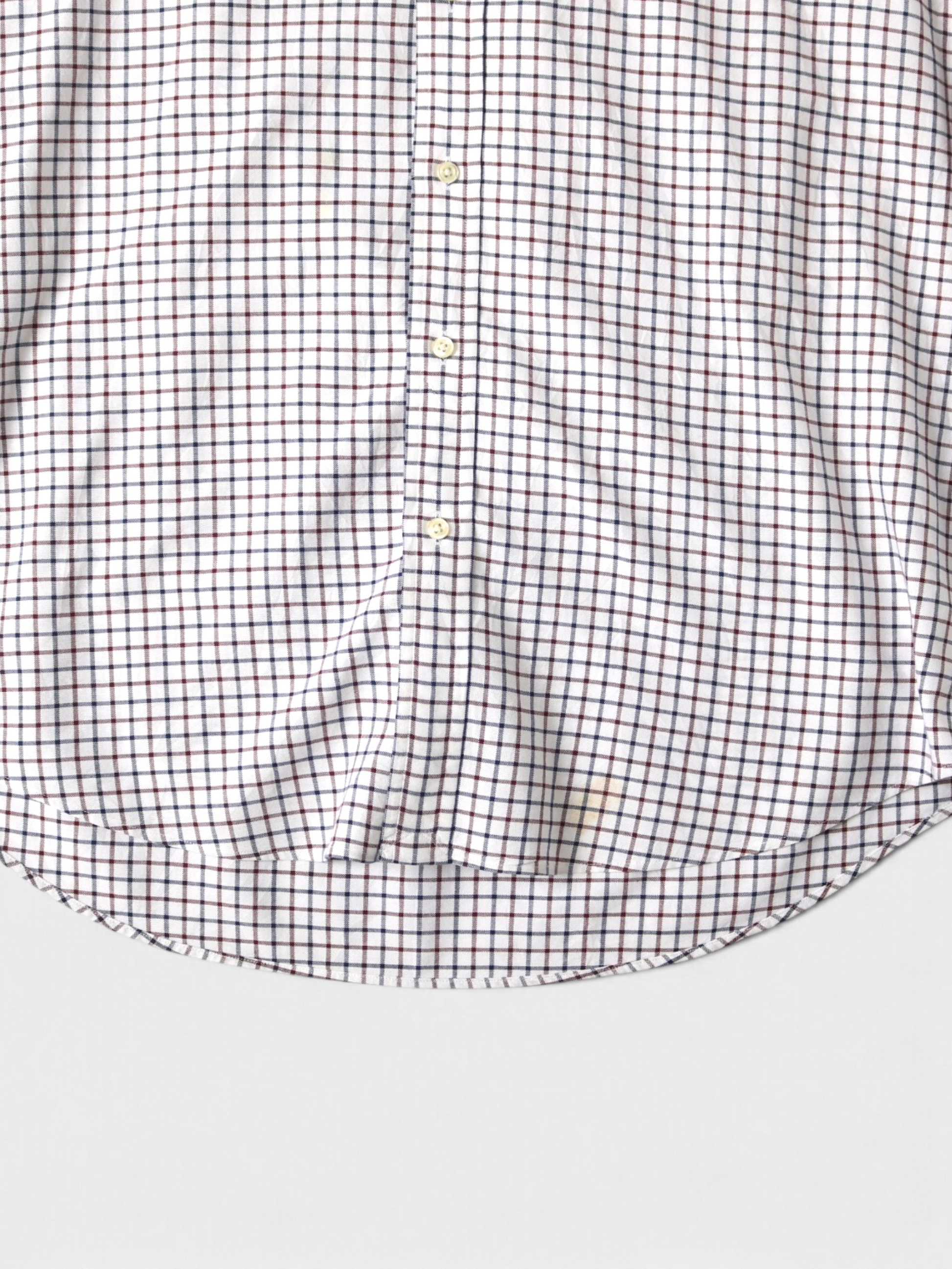 Vintage Shirt - White Check