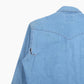 Western Denim Shirt - Blue