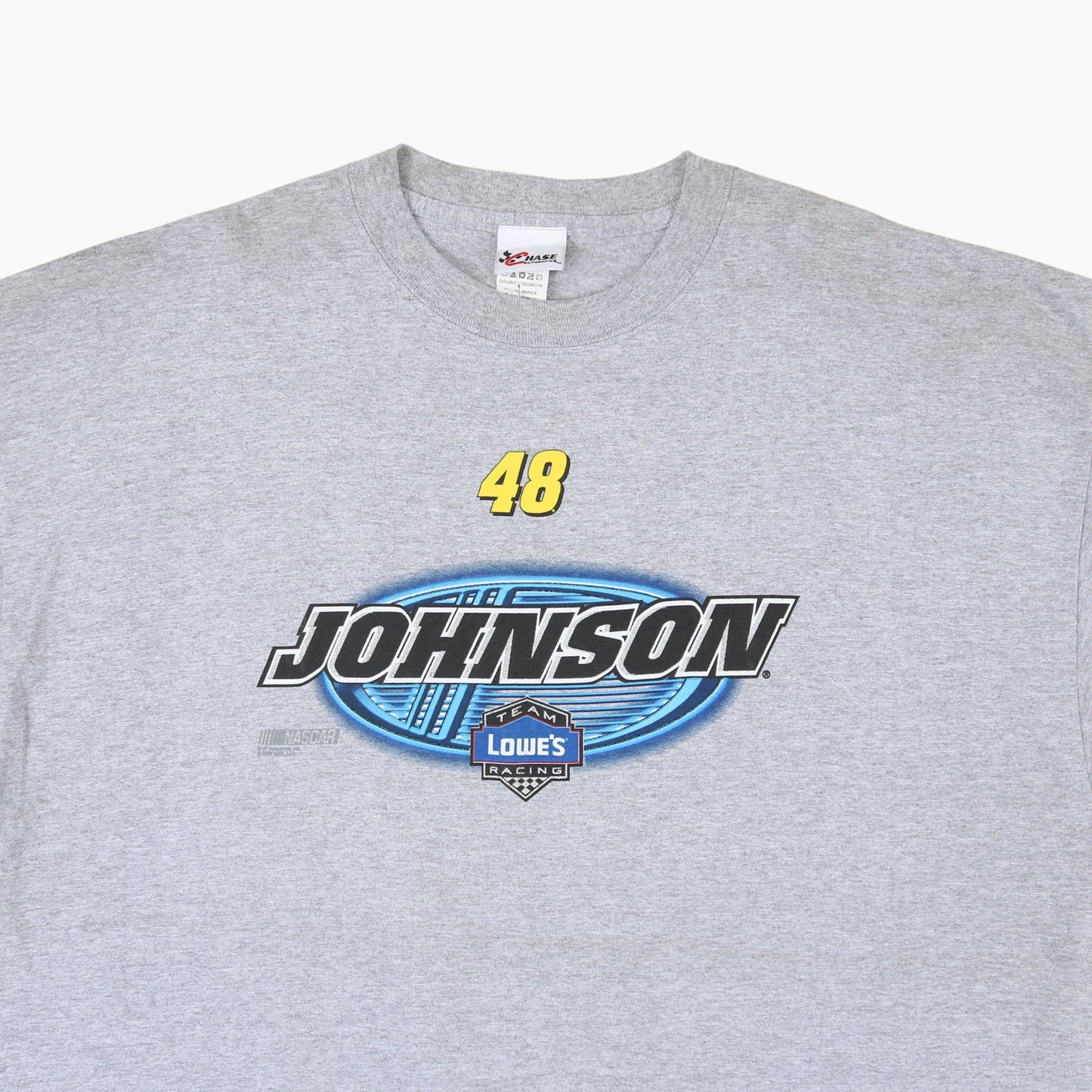 Vintage 'Johnson' T-shirt - Grey