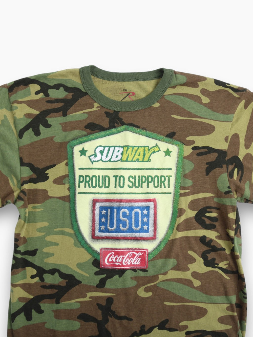 'Subway' Woodland Camouflage T-shirt