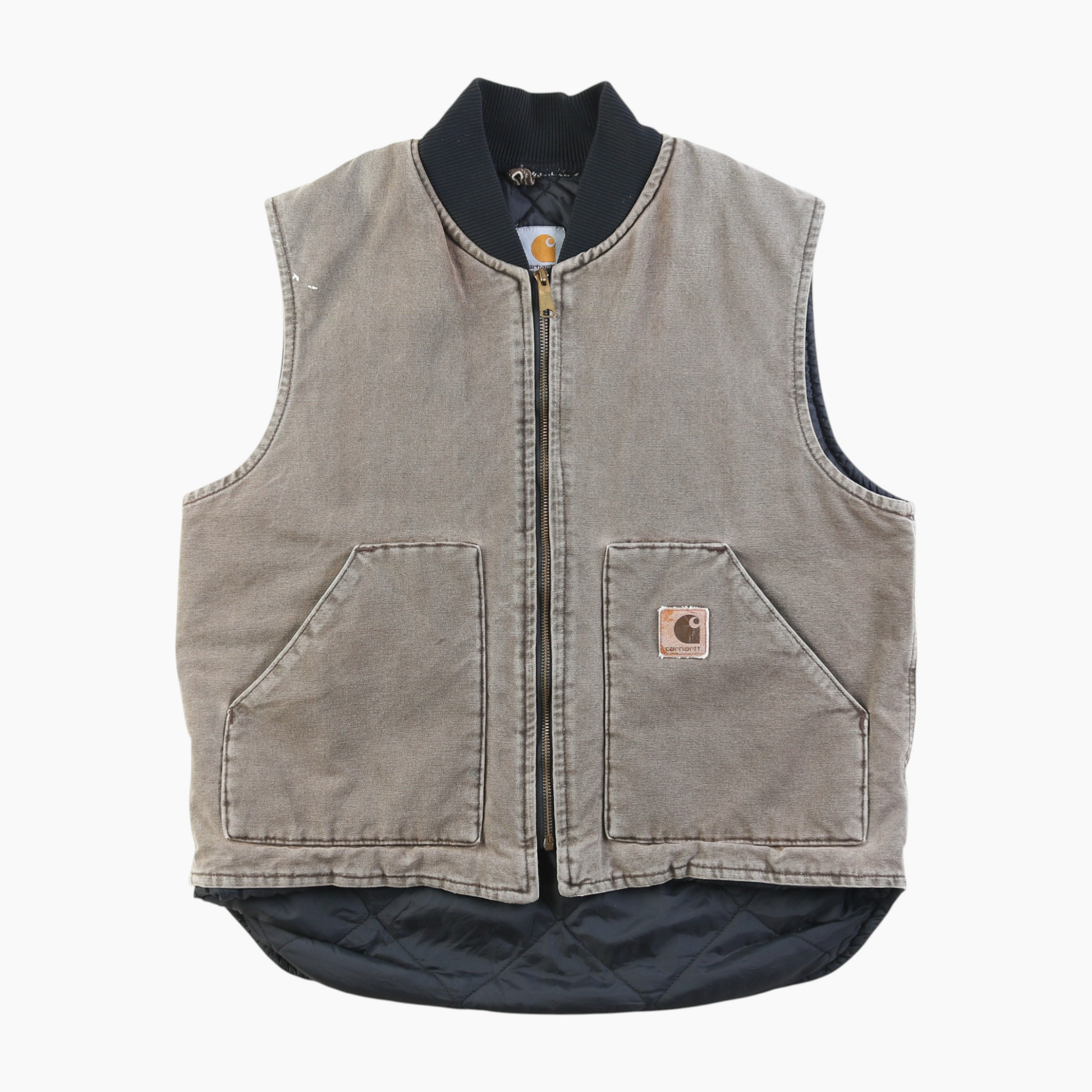 Lined Vest - Brown