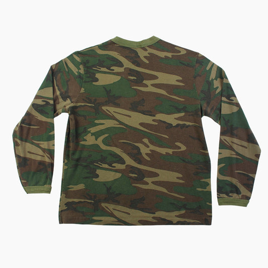 Vintage 'Woodland Camo' All Over Print T-Shirt