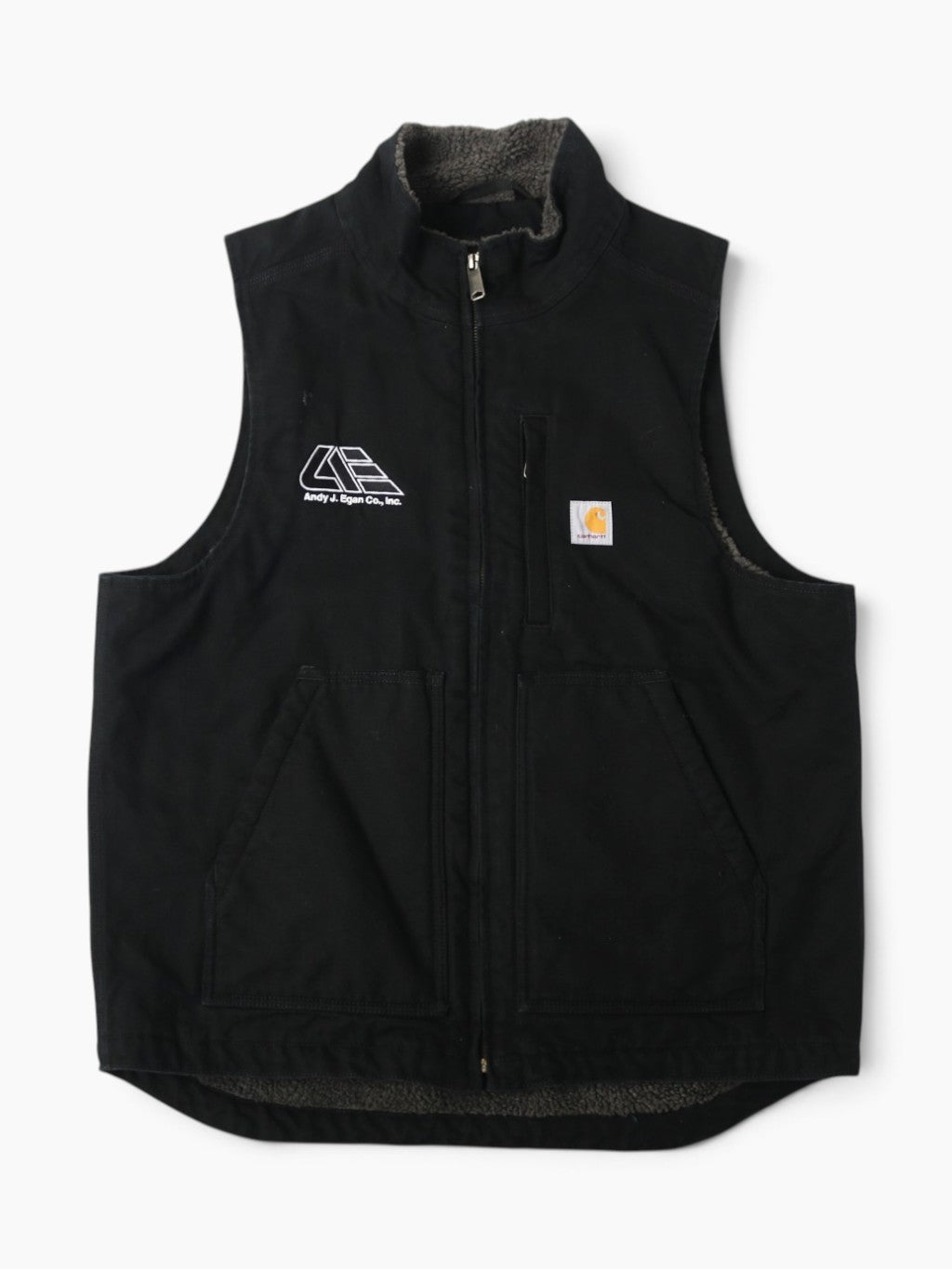Lined Vest - Black
