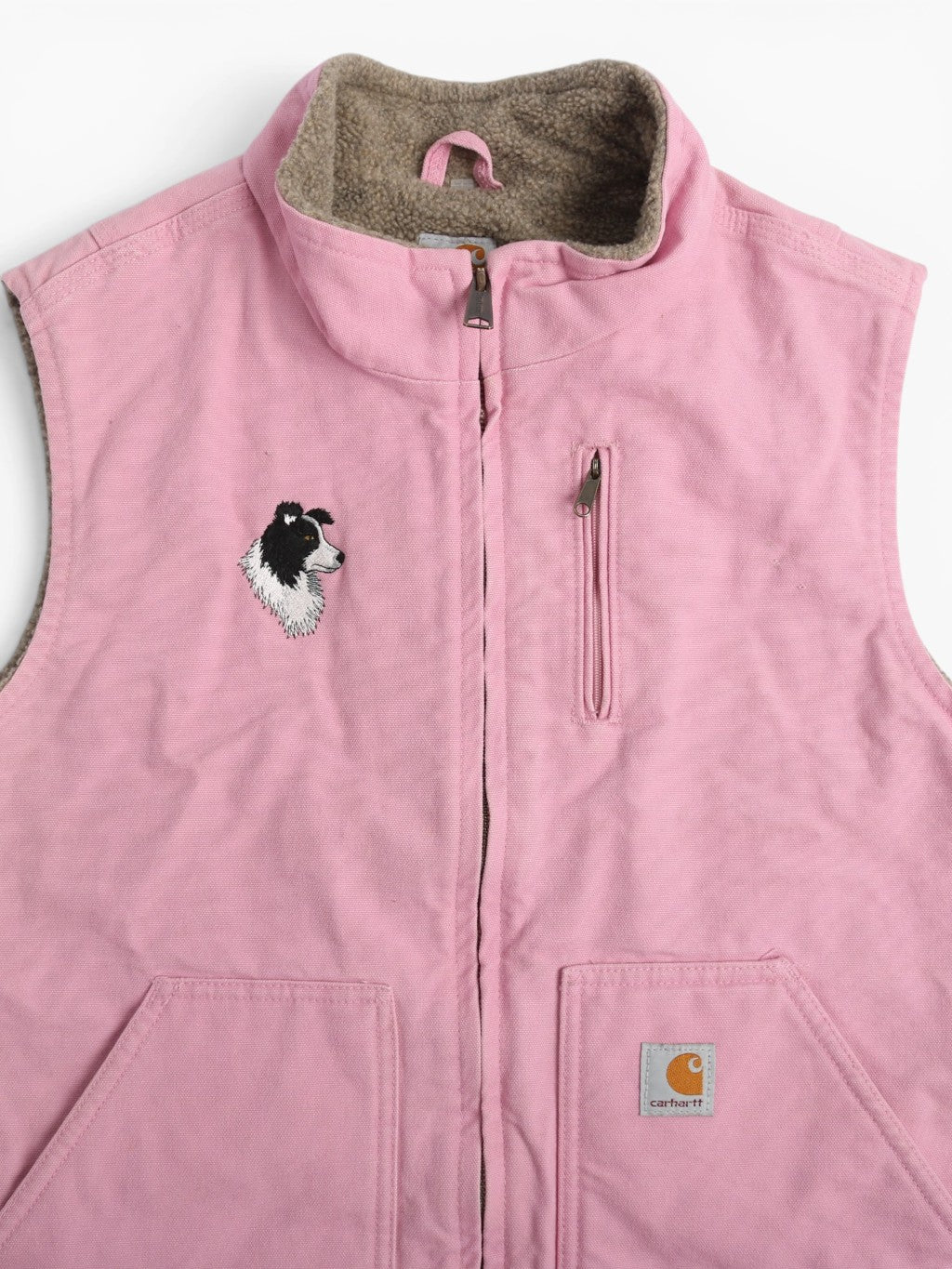 Lined Vest - Pink