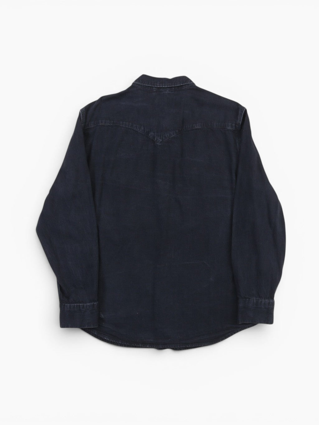 Western Denim Shirt - Black