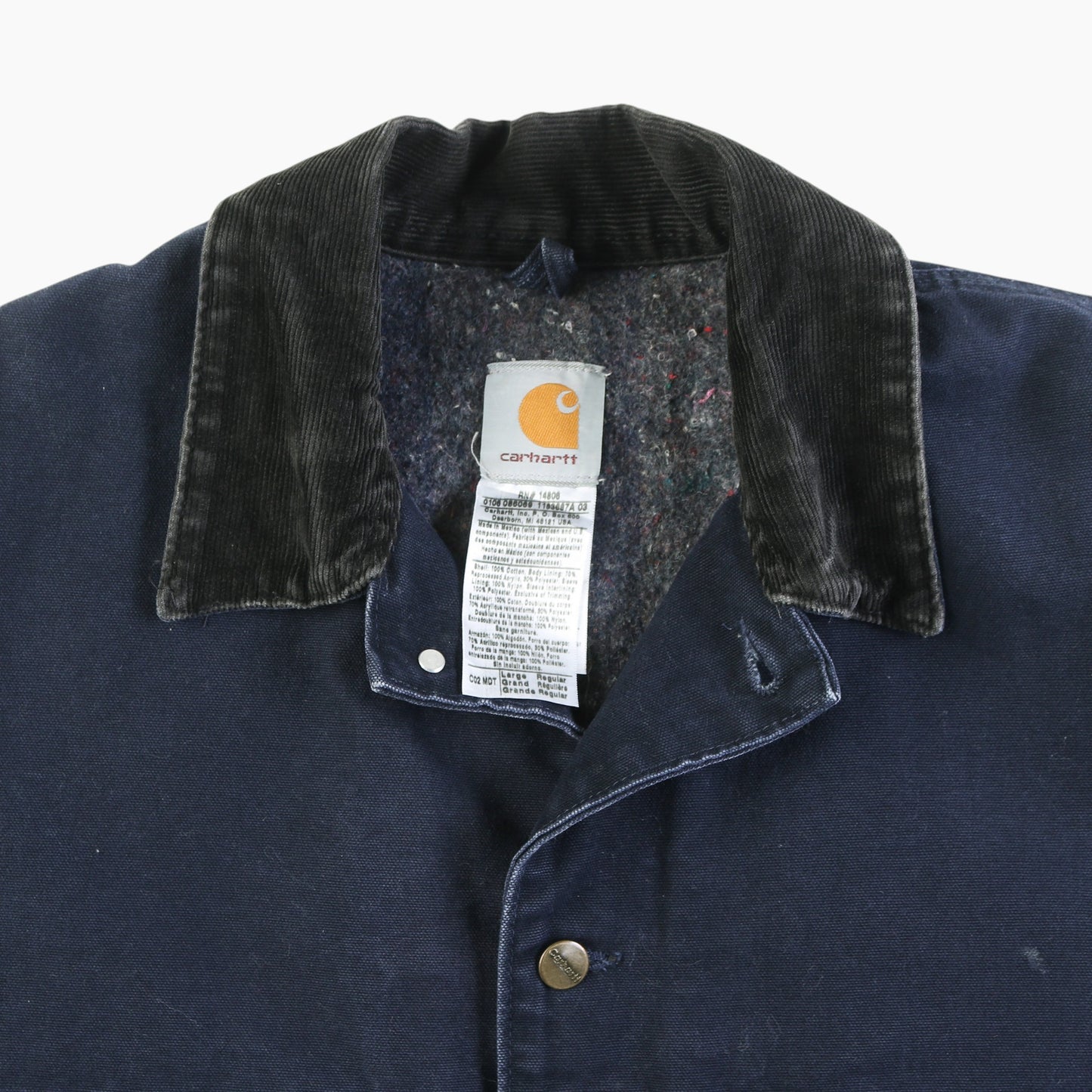 Traditional Chore Jacket - Navy
