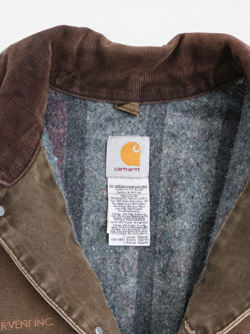 Traditional Chore Jacket - Brown