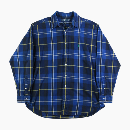 Vintage Shirt - Blue Check