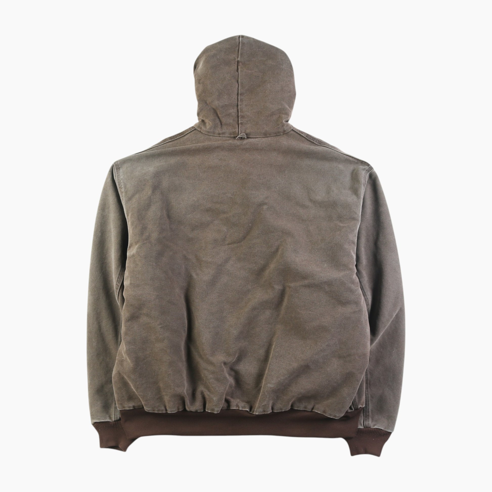 Hooded Active Jacket - Brown