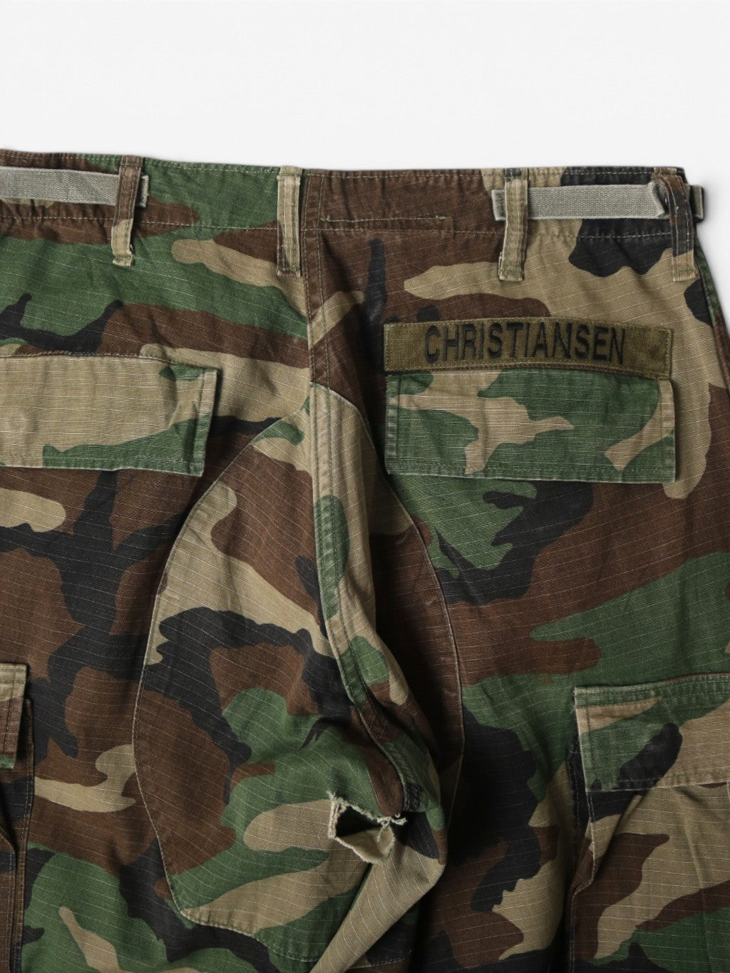 Vintage Woodland Camouflage M65 Army Pants