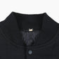 Vintage Varsity 'Police Admin' Bomber Jacket - Black