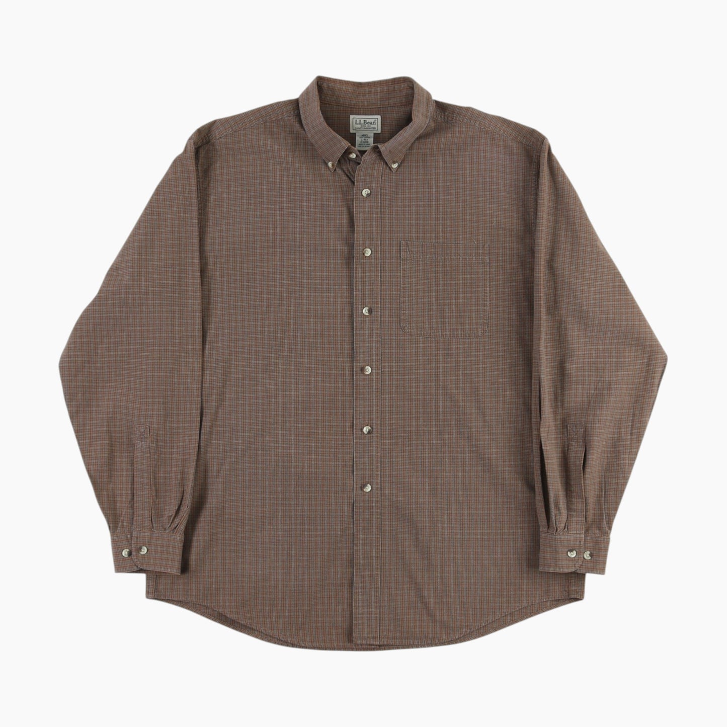 Vintage Shirt - Brown Check