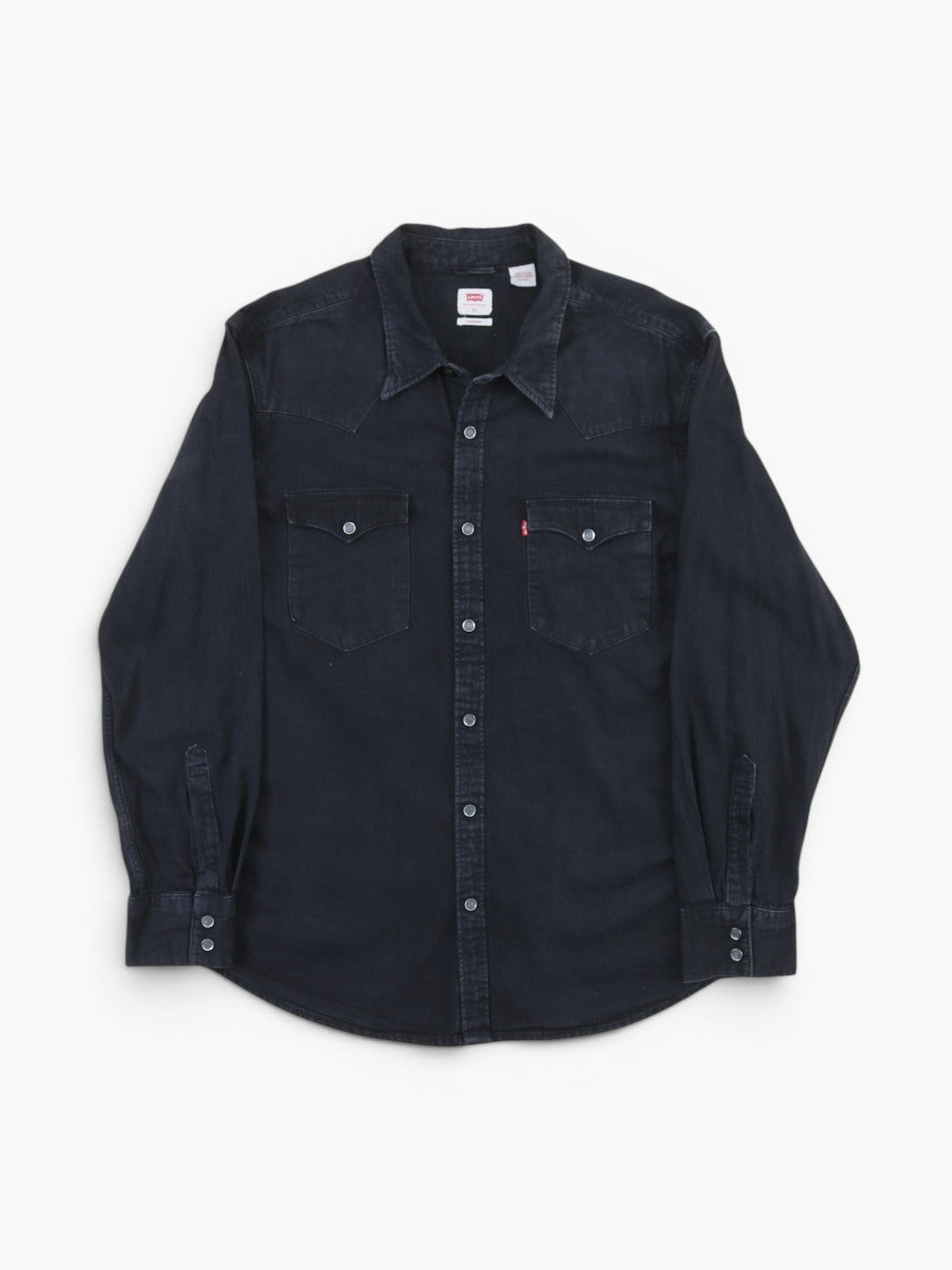 Western Denim Shirt - Black