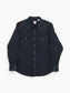 Western Denim Shirt - Black